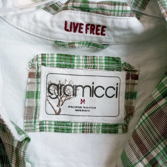 Gramicci Stinson S/S Button Up - Men M (B70144-v) - Picture 5 of 8